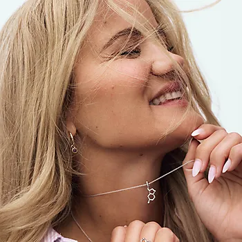 Bilde nummer 2 av Smykke i 925 sølv med symbol serotonin