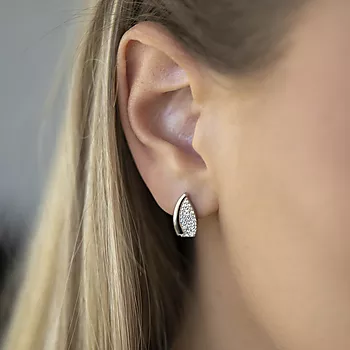Bilde nummer 4 av Pan Jewelry, Øredobber i 925 sølv med zirkonia