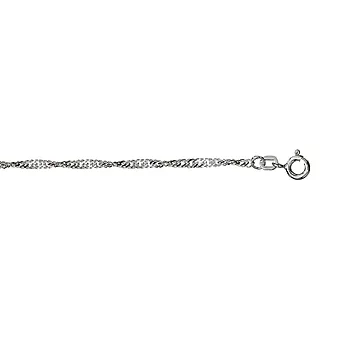 Pan Jewelry, Singapore armbånd i 925 sølv 2,3 mm, 18,5 cm