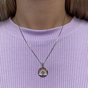 Bilde nummer 2 av Pan Jewelry, "ALT BLIR BRA" Smykke i 925 sølv med zirkonia