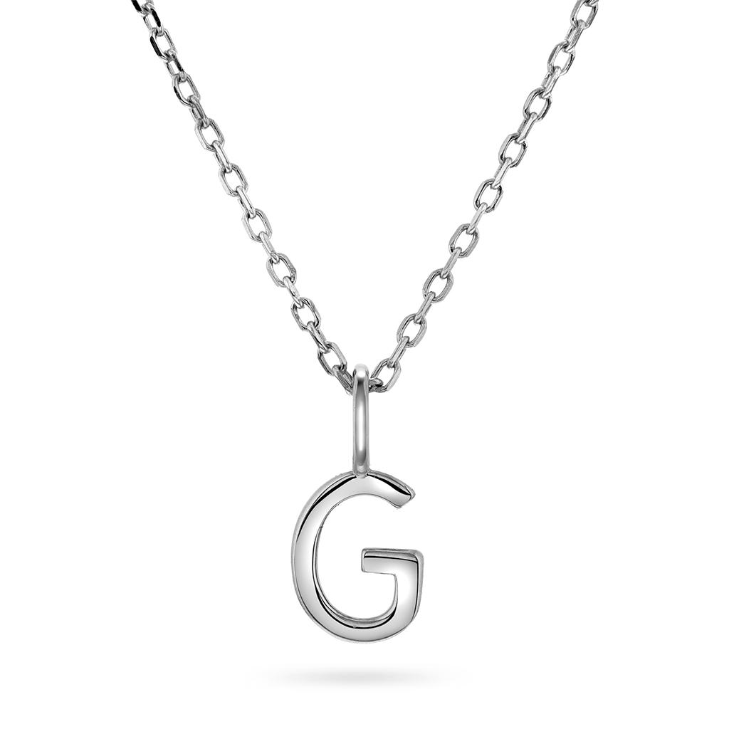 Letters smykke i 925 sølv G