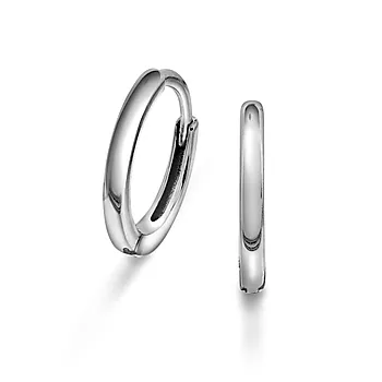 Pan Jewelry, Øreringer i 925 rhodinert sølv