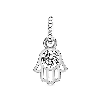 Bilde nummer 4 av Charms i 925 sølv med Hamsa hånd
