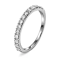 Carina diamantring i 375 hvitt gull 0,43 ct