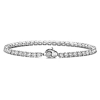Ti Sento, Tennisarmbånd i 925 sølv  med zirkonia