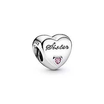 Bilde nummer 3 av Pandora Moments, Charm i 925 sølv med hjerte