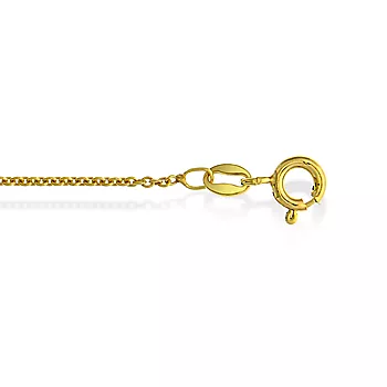 Pan Jewelry, Ankerkjede i 925 double 1,3 mm, 34-50 cm