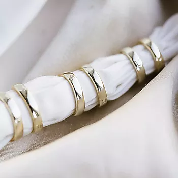 Bilde nummer 3 av Pan Jewelry, Øreringer i 925 forgylt sølv