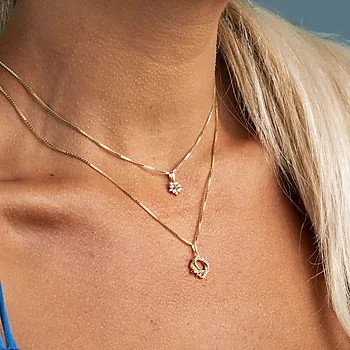 Bilde nummer 2 av Pan Jewelry, Anheng i 585 gult gull med zirkonia