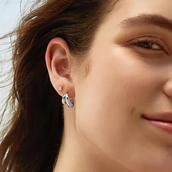 Bilde nummer 2 av Øreringer i 925 sølv