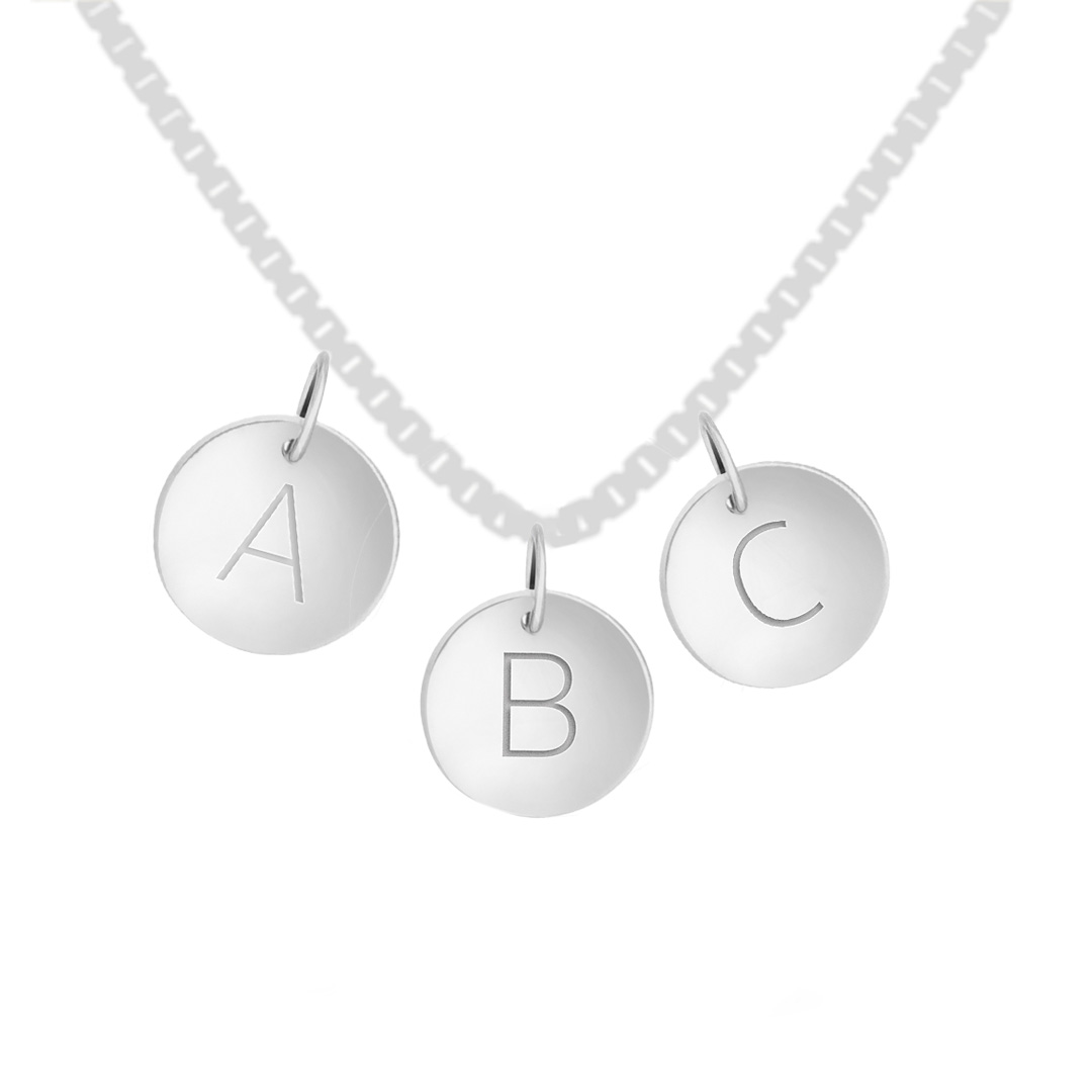 Pan Jewelry, Bokstavanheng i sølv liten