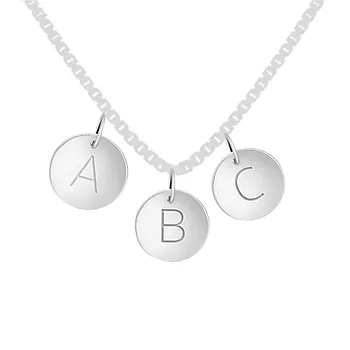 Pan Jewelry, Bokstavanheng i sølv liten