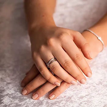 Bilde nummer 2 av Pan Jewelry, Ring i 925 sølv med zirkonia