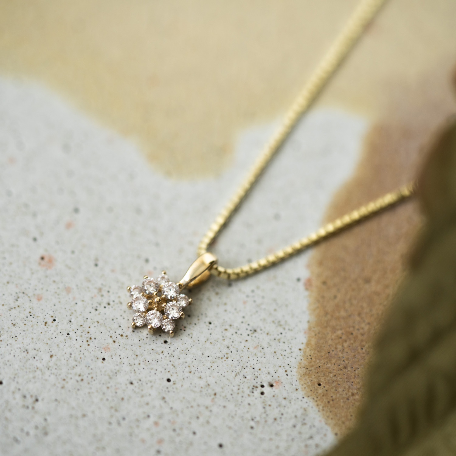 Bilde nummer 4 av Pan Jewelry, Anheng i 585 gult gull med zirkonia