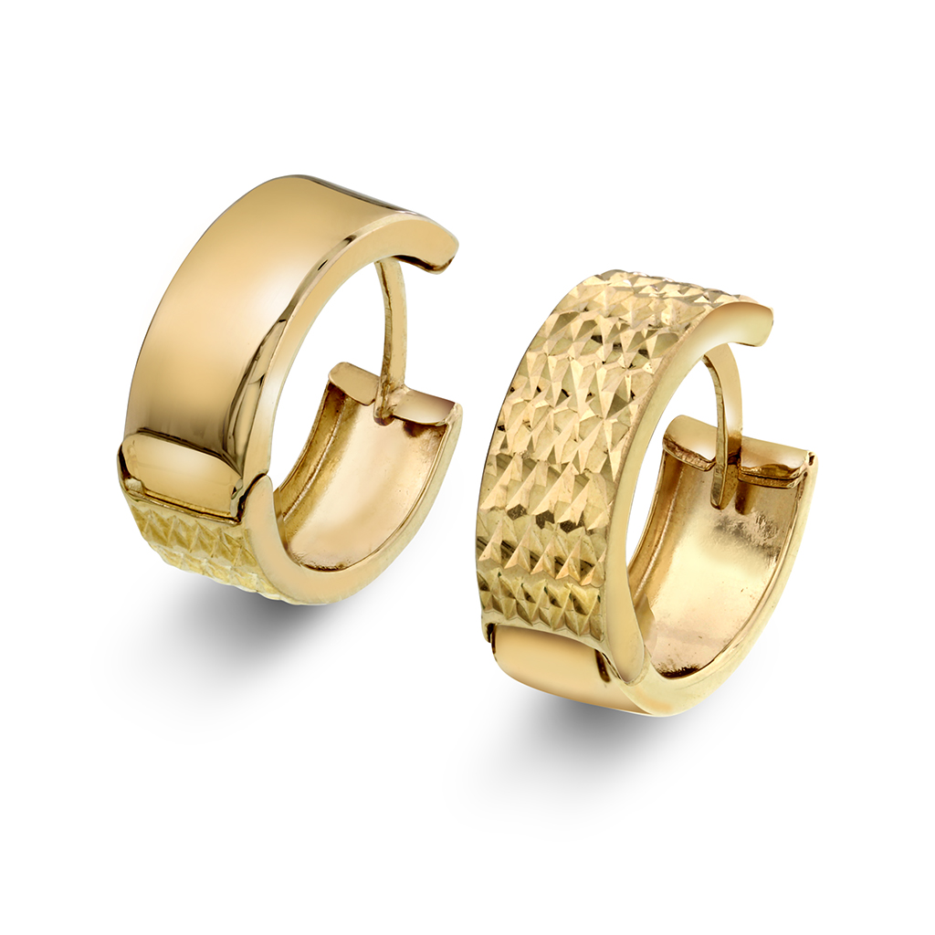Pan Jewelry, Øreringer i 585 gult gull