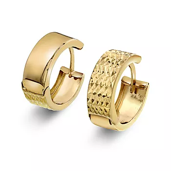 Pan Jewelry, Øreringer i 585 gult gull