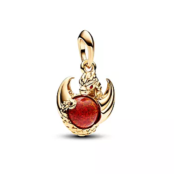 Game of Thrones x Pandora, Charm i 925 sølv med dragens flamme