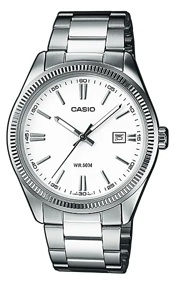 Timeless herreklokke med stålrem