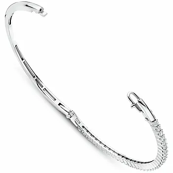 Bilde nummer 4 av Armring i 925 sølv med zirkonia