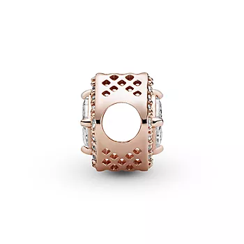 Bilde nummer 2 av Pandora Moments, Charm i rosèforgylt 925 sølv med zirkonia