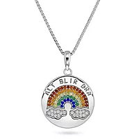 Pan Jewelry, "ALT BLIR BRA" Smykke i 925 sølv med zirkonia