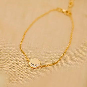 Bilde nummer 4 av Pan Jewelry, Armbånd i forgylt 925 sølv med zirkonia