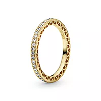 Ring med zirkonia
