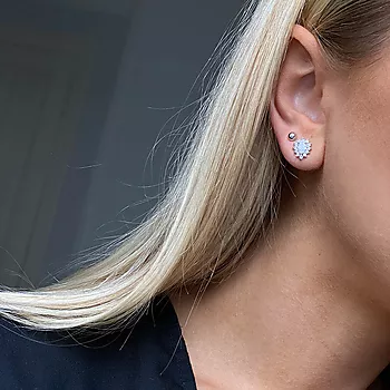 Bilde nummer 2 av Pan Jewelry, Øredobber i 925 sølv med zirkonia