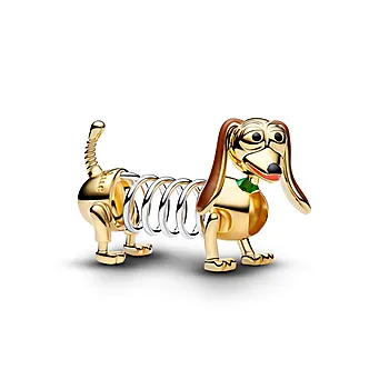Disney charms med hunden Slinky