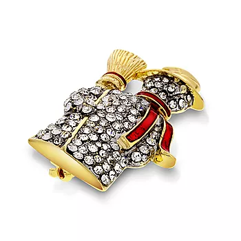 Pan Jewelry, Brosje/julenål med snømann