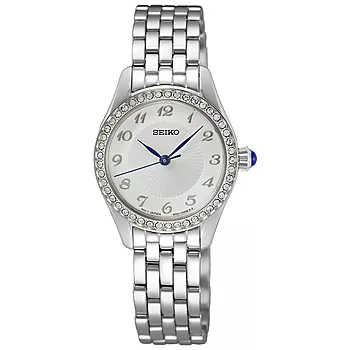 Seiko, Basic dameklokke med stållenke og Swarovski krystaller