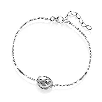 Pan Jewelry, Armbånd i 925 sølv med zirkonia