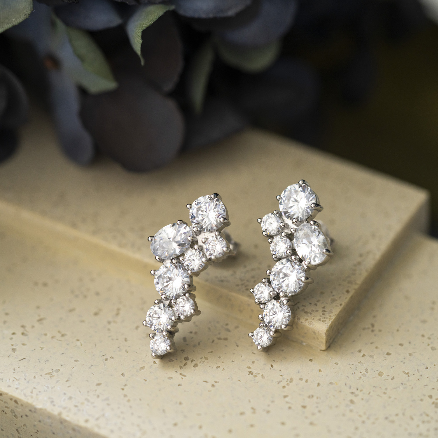 Bilde nummer 4 av Pan Jewelry, Øredobber i 925 sølv med zirkonia