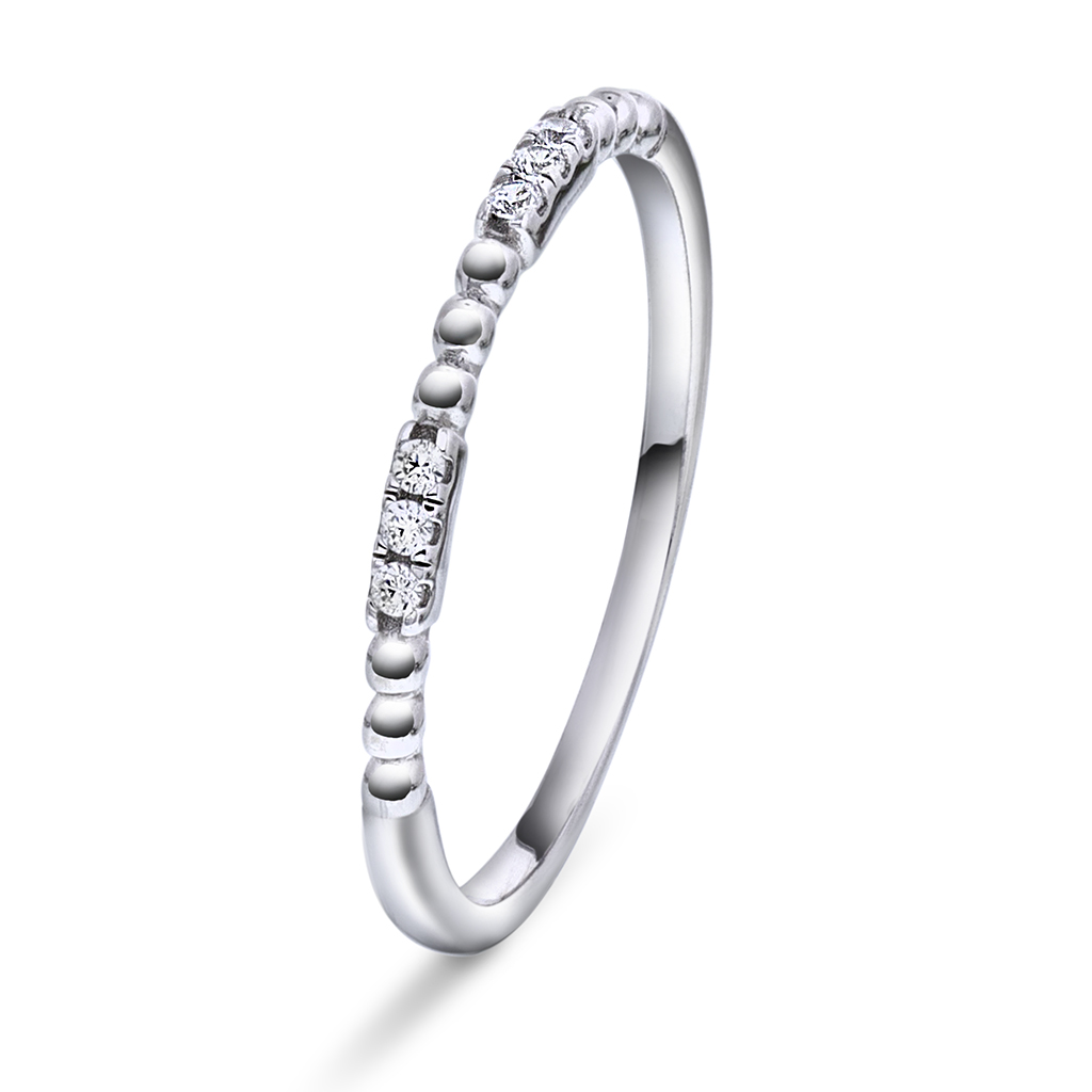 Pan Jewelry, Ring i sølv med zirkonia, størrelse 58