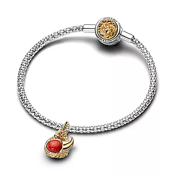 Bilde nummer 4 av Game of Thrones x Pandora, Charm i 925 sølv med dragens flamme