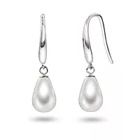 Pan Jewelry, Øredobber i 925 sølv med perlemor