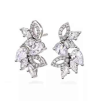 Pan Jewelry, Øredobber i 925 sølv med zirkonia