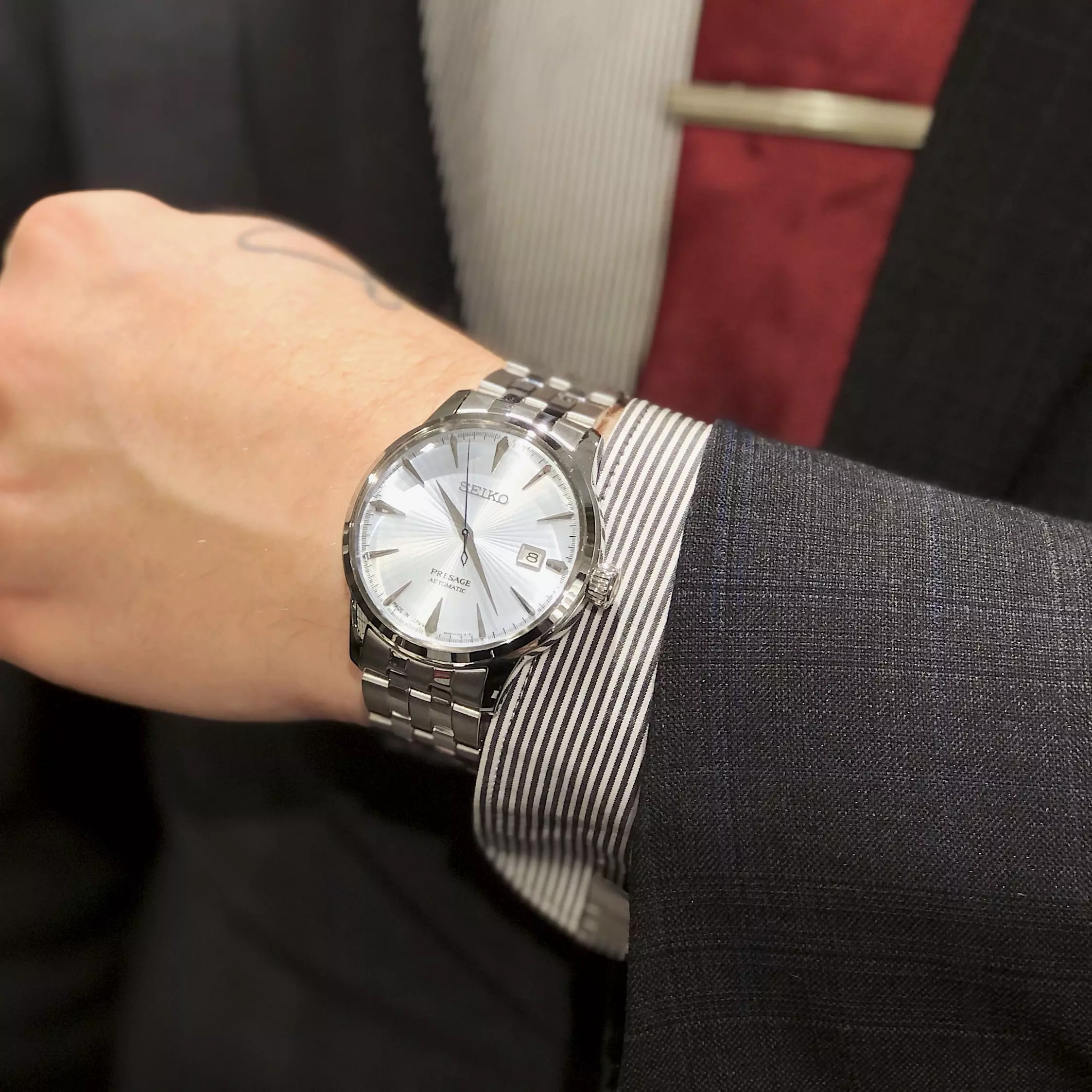 Bilde nummer 4 av Seiko, Presage Cocktail Time Automatic herreklokke med stållenke