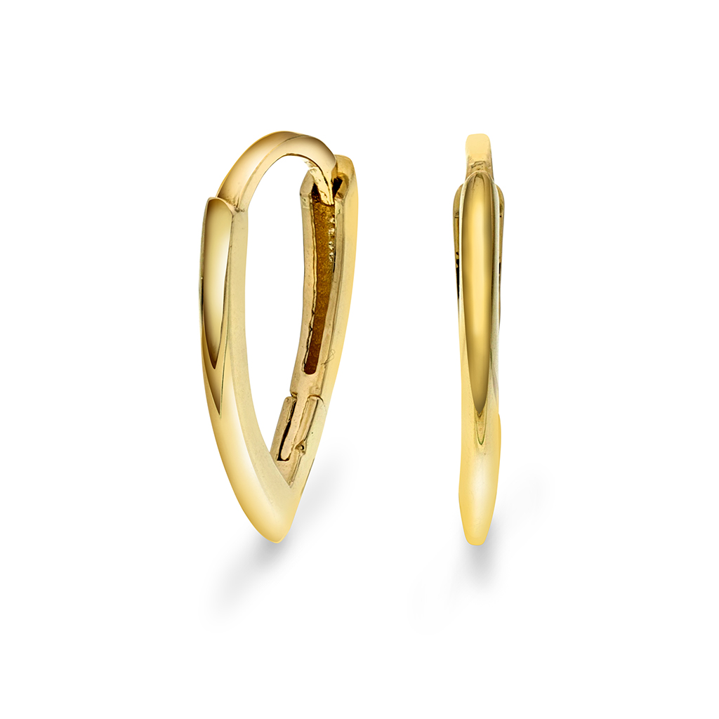 Pan Jewelry, Øreringer i 585 gult gull