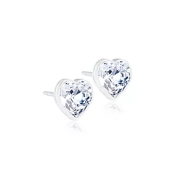 Blomdahl, Øredobber i medisinsk plast med klare Swarovski krystaller
