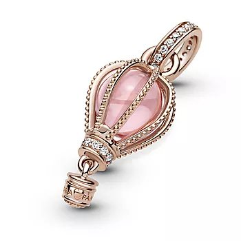 Bilde nummer 4 av Pandora Moments, Charm i 925 rosèforgylt sølv med luftballong