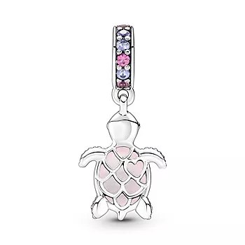 Bilde nummer 3 av Pandora Moments, Charm i 925 sølv hengende skilpadde