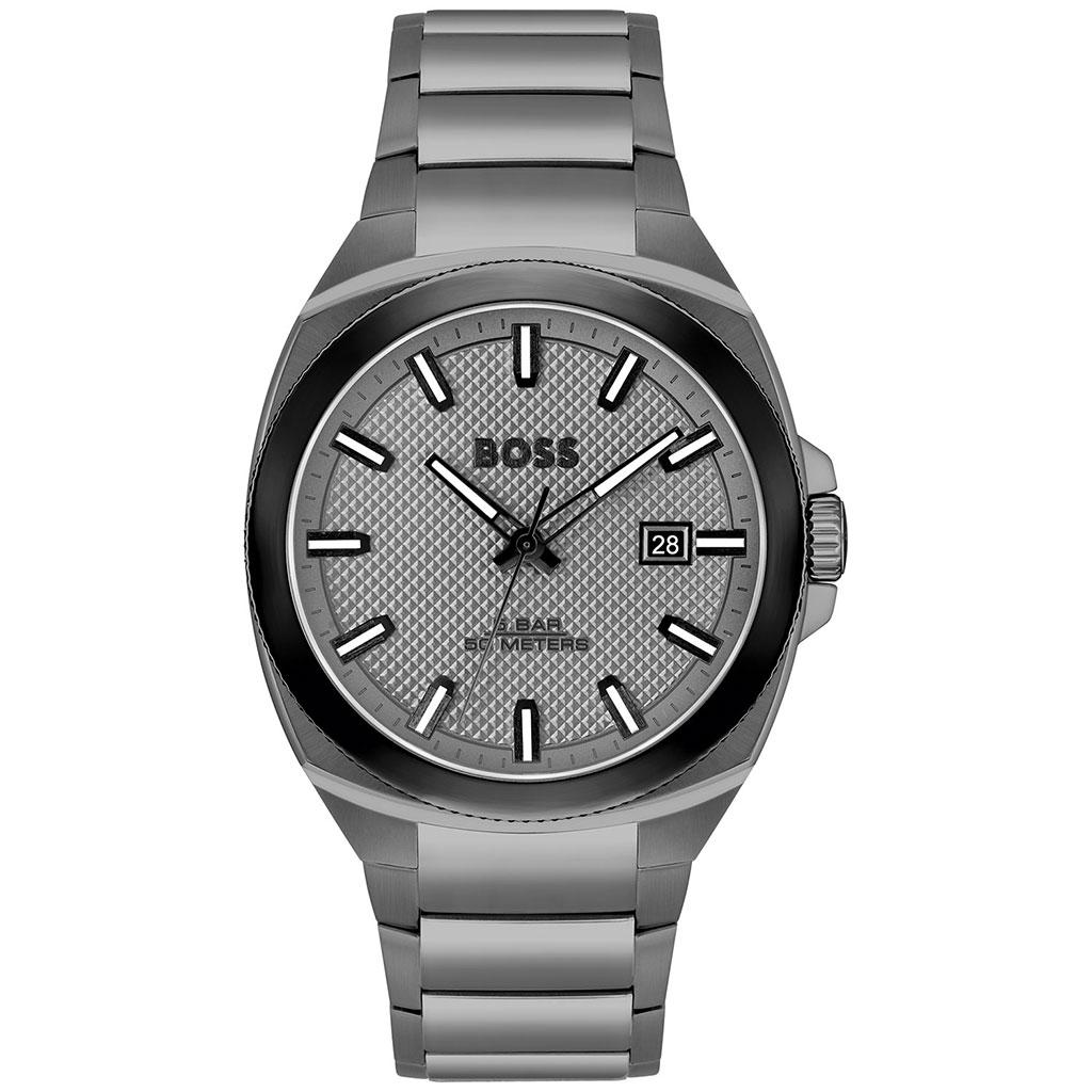 Hugo Boss, Walker herreklokke med stållenke