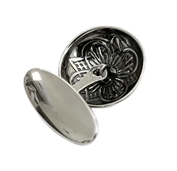 Bilde nummer 2 av Mansjettknapper i 830 oksidert sølv