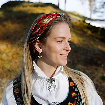 Bilde nummer 4 av Gabriella silkeskjerf i 100% silke