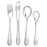 Mummi bestikk til barn i stål