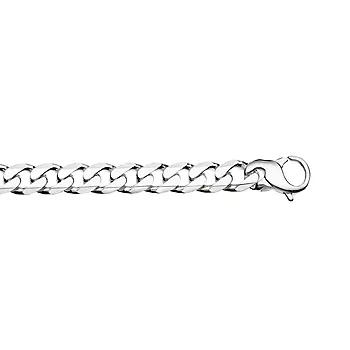 Pan Jewelry, Panser kjede i 925 sølv 9,5 mm, 50 cm