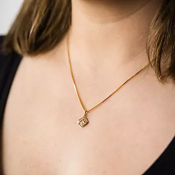 Bilde nummer 2 av Pan Jewelry, Anheng i 585 gult gull med zirkonia