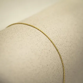Bilde nummer 2 av Hvete armbånd i 925 forgylt sølv, 19 cm