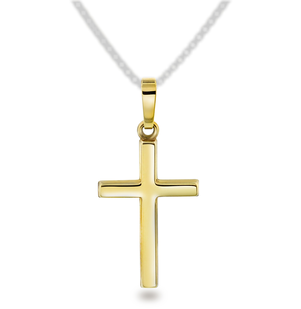 Pan Jewelry, Anheng i 585 gult gull med kors